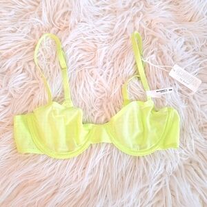 Aerie SMOOTHEZ Mesh Unlined Bra - 34A